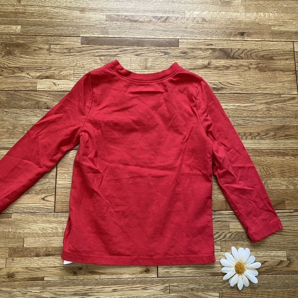 Old Navy "Dear Santa Define Good" Long Sleeve Shirt Size 3T - Picture 5 of 6